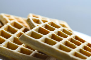 Pohankové wafle (Buckwheat waffles)