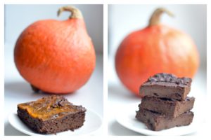 Dýňové brownies (Pumpkin brownies)