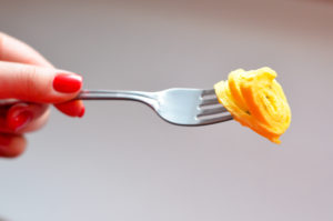 Vaječné těstoviny s mozzarellou (LC pasta)